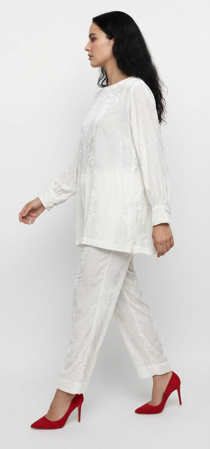 Chanda – White Coord Set