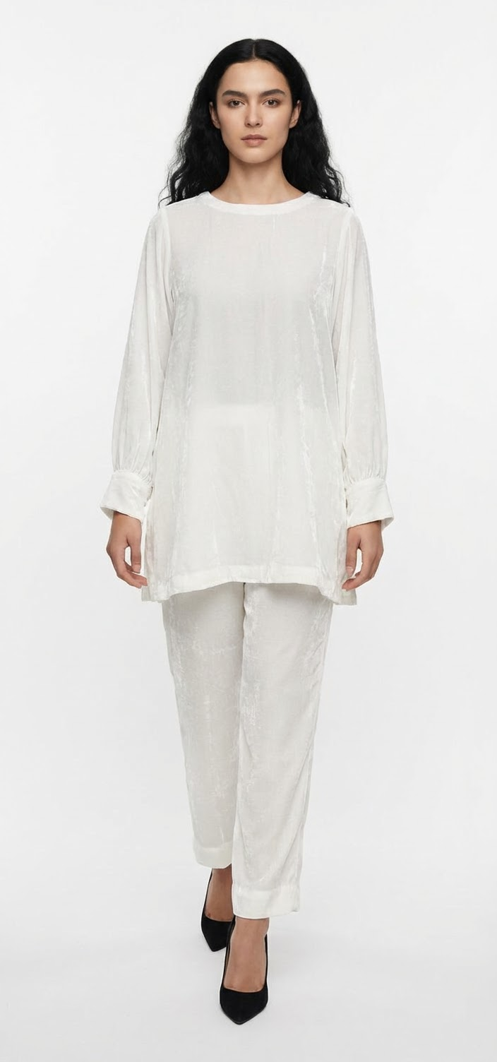 Chanda – White Coord Set